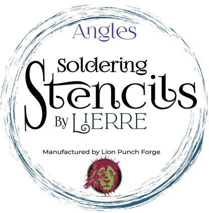 Soldering Stencils Angles - Clay Revolution