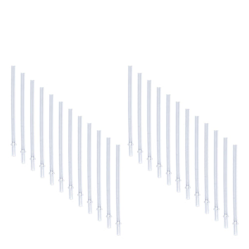 Pack of 25 Straws For 12oz Thick Duozie