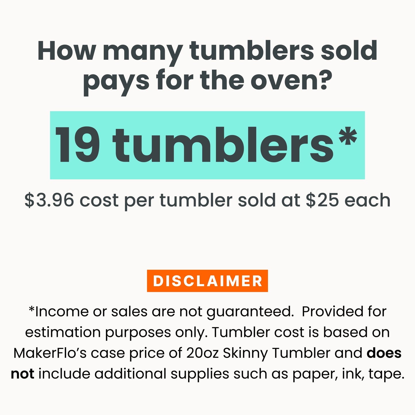 MakerFlo Sublimation Oven 40L - Clay Revolution