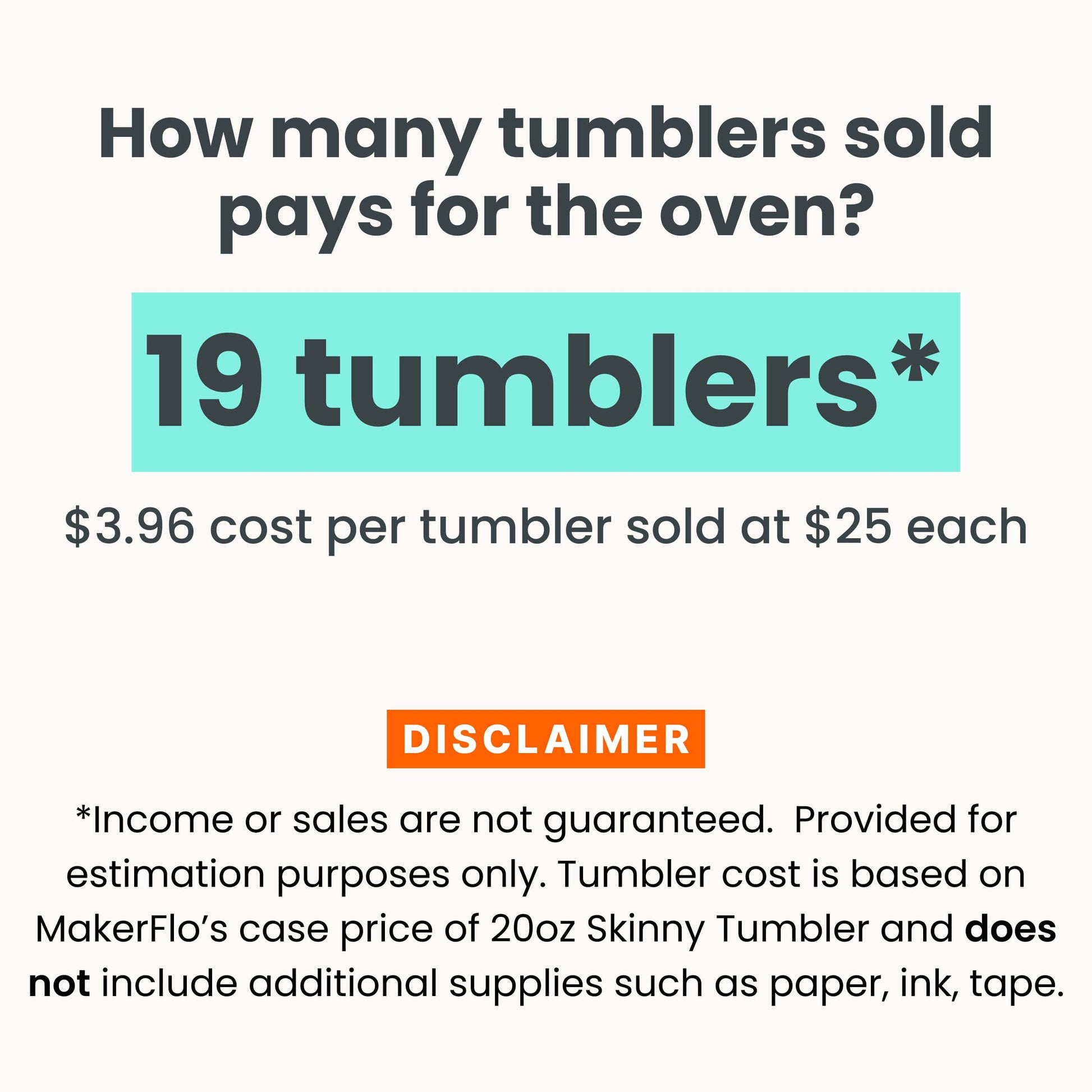 MakerFlo Sublimation Oven 40L - Clay Revolution