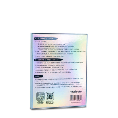 MakerFlo Sublimation Paper - Clay Revolution