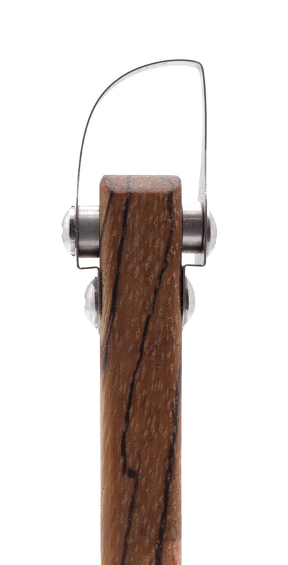 T1 Half Dome Pottery Trimming Tool w/ Paddle Handle - Clay Revolution