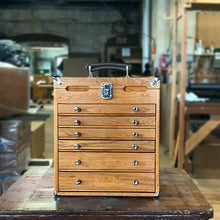 Cargar imagen en el visor de la galería, Oak 6-Drawer Mighty Portable Top Chest T16, Gerstner International