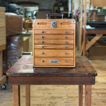 Cargar imagen en el visor de la galería, Oak 6-Drawer Mighty Portable Top Chest T16, Gerstner International