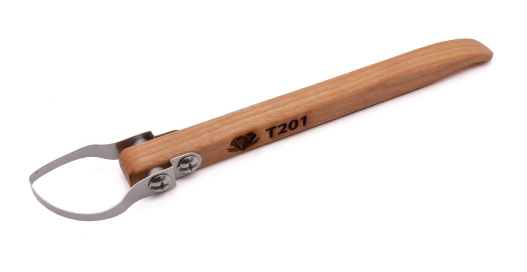 T201 Half Dome Extra-Large Trimming Tool - Clay Revolution