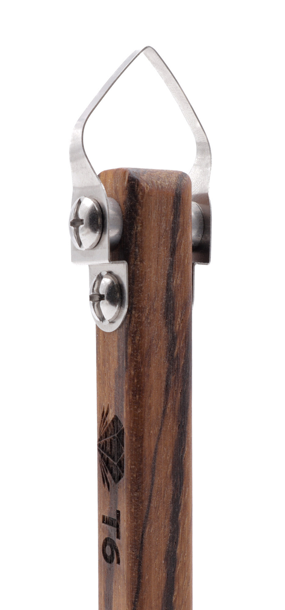 T6 Spade Pottery Trimming Tool w/ Boat Handle - Clay Revolution