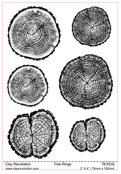 Tree Rings Texture Sheet