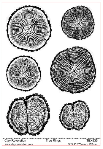 Tree Rings Texture Sheet