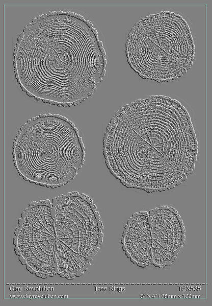 Tree Rings Texture Sheet