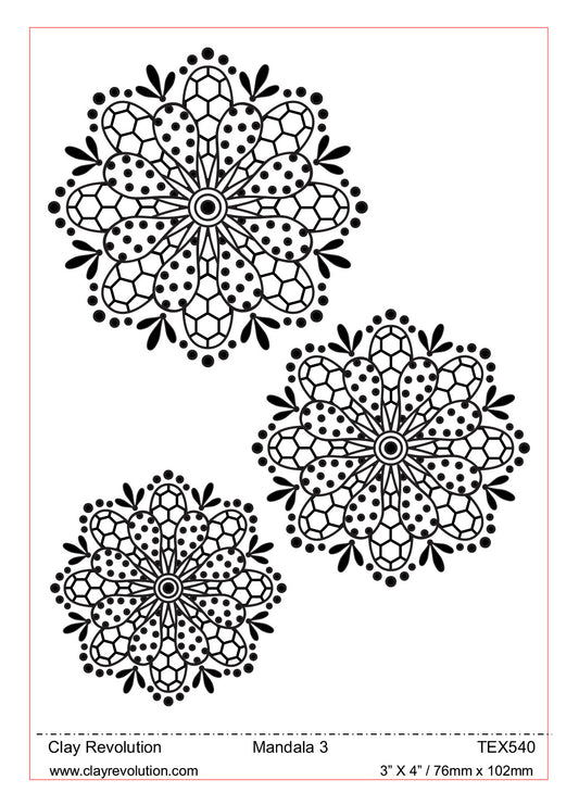 Mandala 3 Texture Sheet