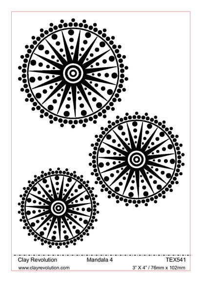Mandala 4 Texture Sheet