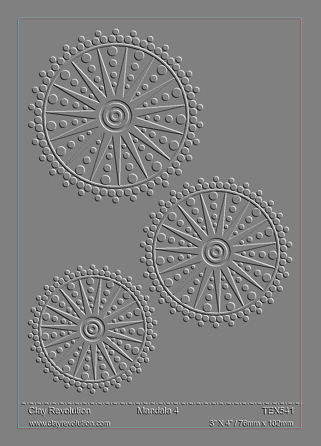 Mandala 4 Texture Sheet
