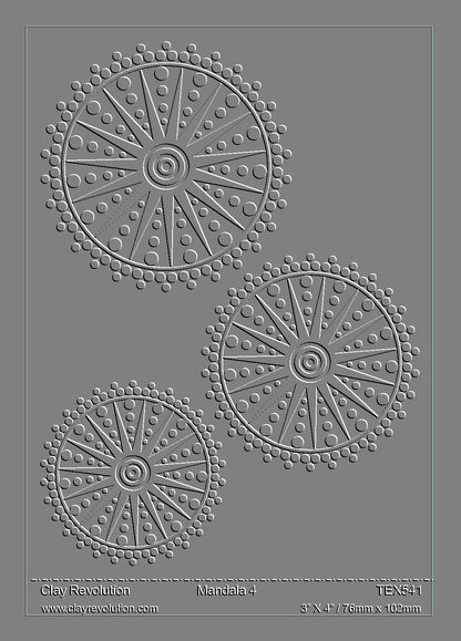 Mandala 4 Texture Sheet