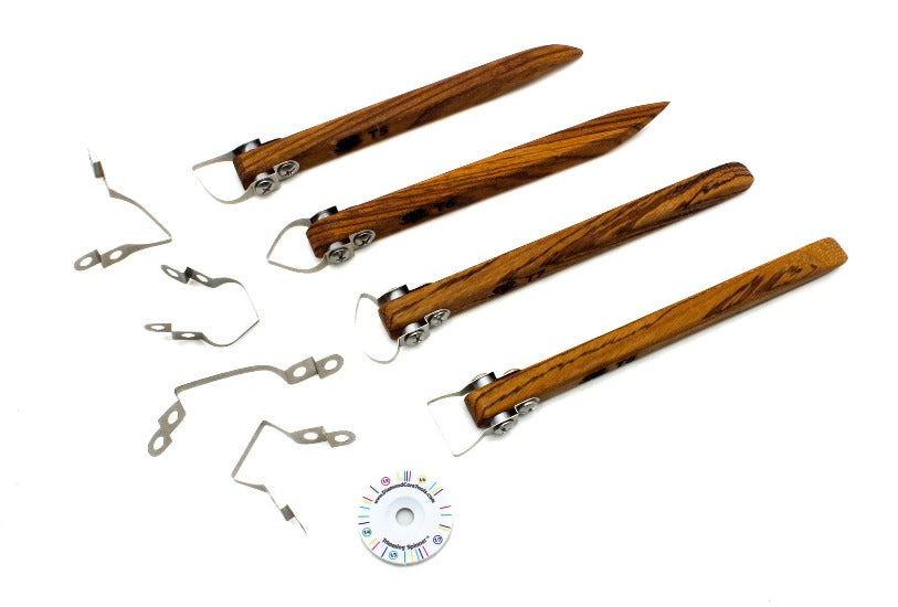5-Piece Trimming Tools Set 2 - Clay Revolution
