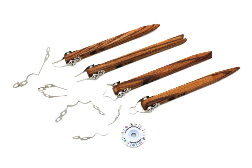 5-Piece Trimming Tools Set 3 - Clay Revolution