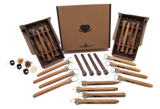 Trimming Tools Diamond Set - Clay Revolution
