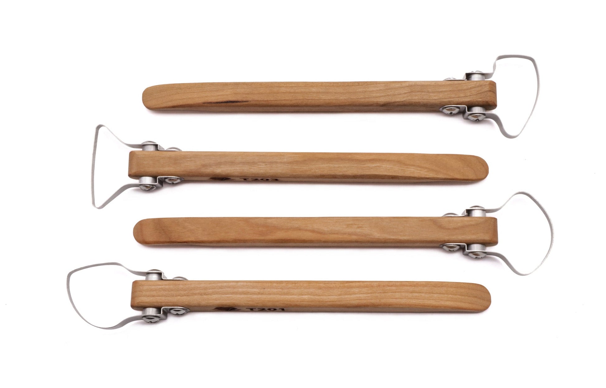 4-Piece Extra-Large Trimming Tools Set 1 - Clay Revolution