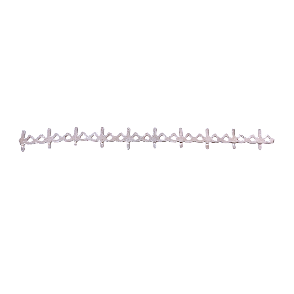 999 Fine Silver Pattern Bezel Wire