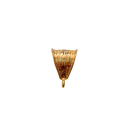 Vermeil Plated Sterling Silver Bail 10mm