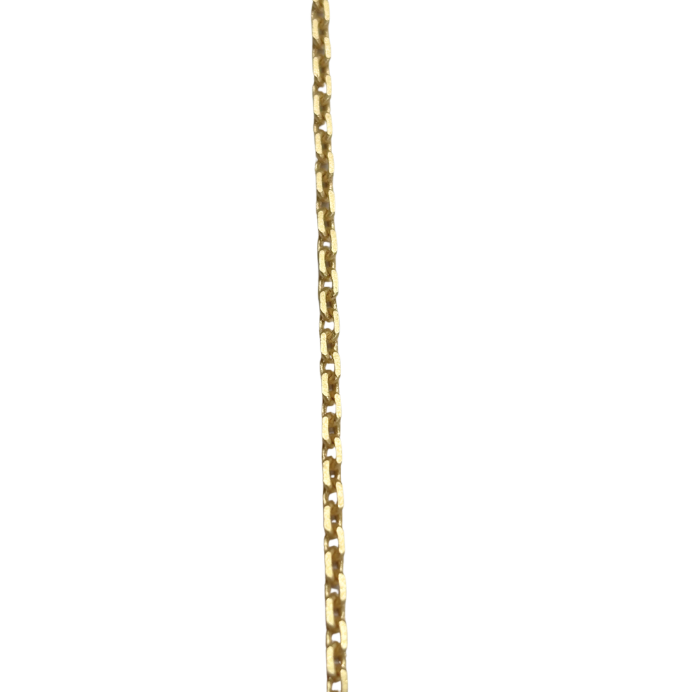 Chain: Matte Gold Rectangle Chain 2mmx3mm