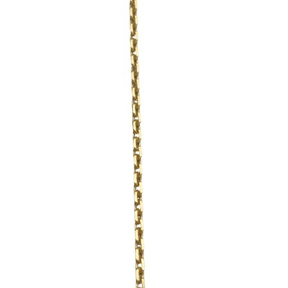 Chain: Matte Gold Rectangle Chain 2mmx3mm