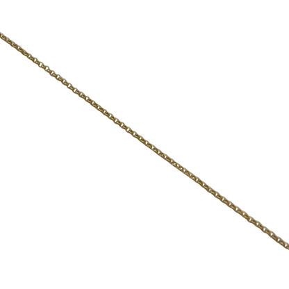 Chain: Gold-Plated Rolo 1mm