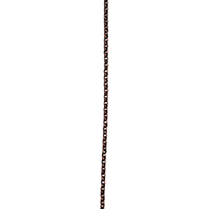 Chain: Antique Copper Plated Rolo 1mm