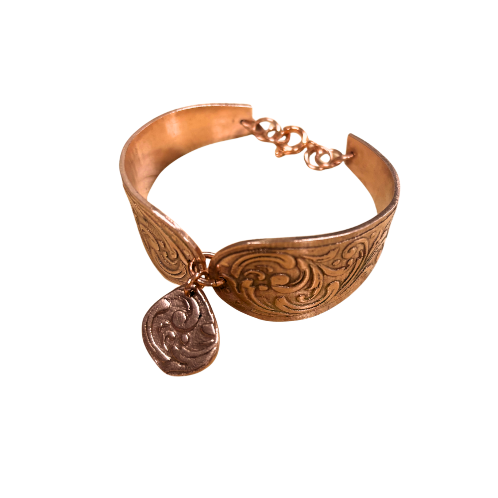 Bent out of Shape: Copper Bracelet with Carrie Story 2-5-27 Tucson