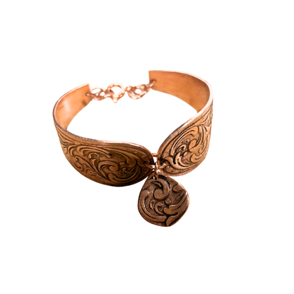 Bent out of Shape: Copper Bracelet with Carrie Story 2-5-27 Tucson