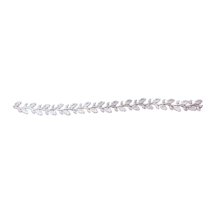 999 Fine Silver Leaf Pattern Bezel Wire