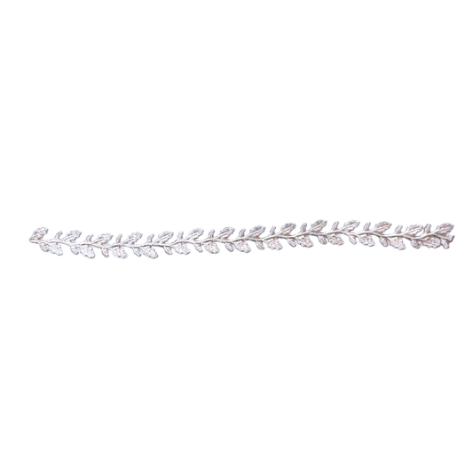 999 Fine Silver Leaf Pattern Bezel Wire