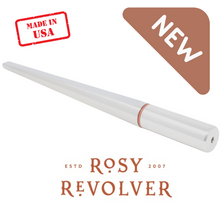 Cargar imagen en el visor de la galería, "Rosy Revolver" Flat Back, Open Ring, Forming Mandrel