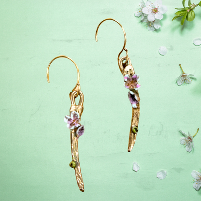 Sculpted Sprigs: Bronze Clay Earrings & Pendants with Carrie Story 7-24-26 In Person and Online