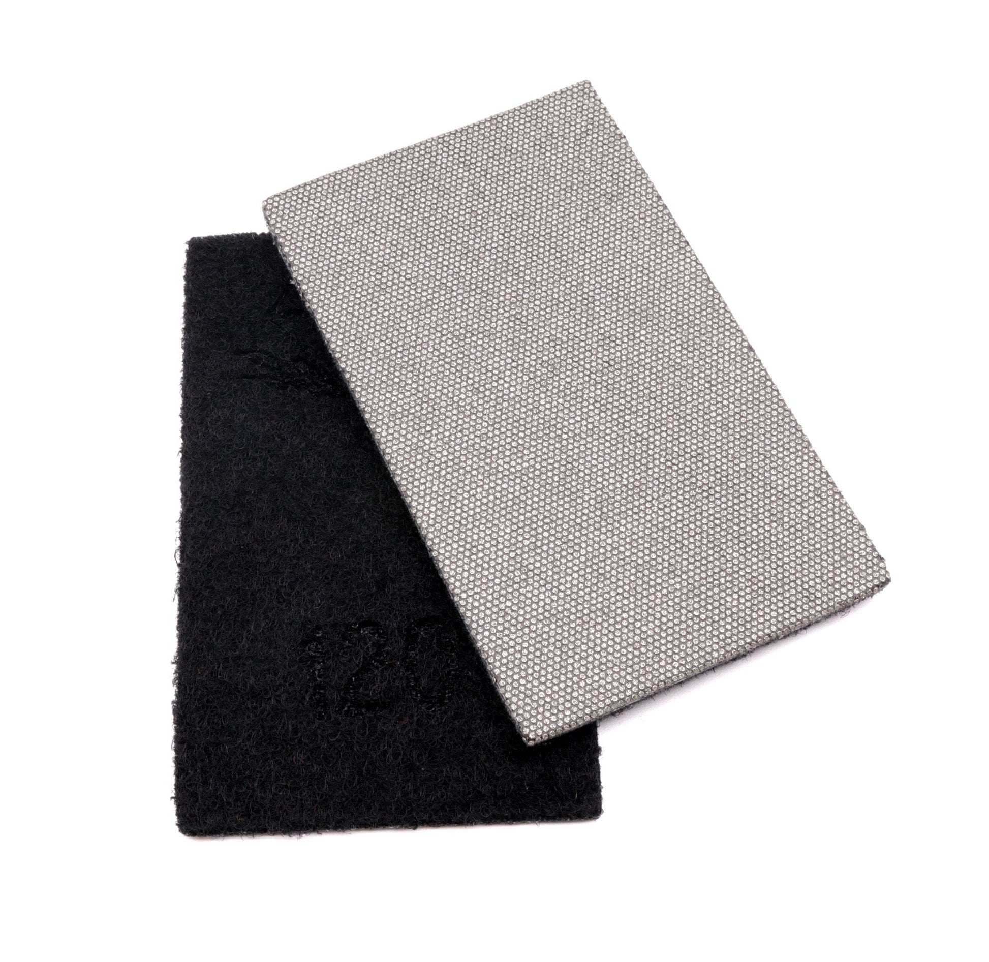 8-Piece Hook-and-Loop-Back Pads w/ Free Block - Clay Revolution