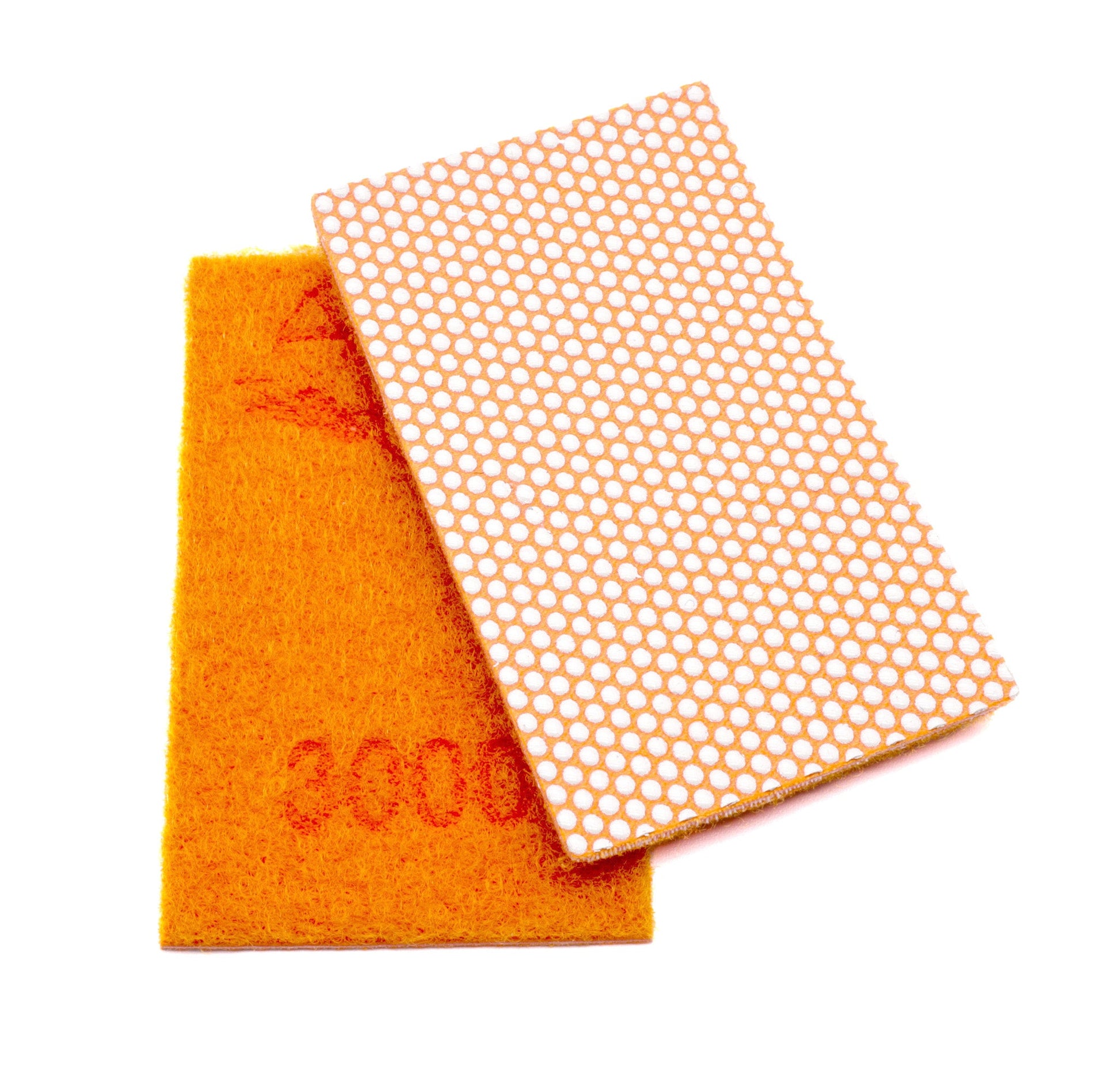 8-Piece Hook-and-Loop-Back Pads w/ Free Block - Clay Revolution