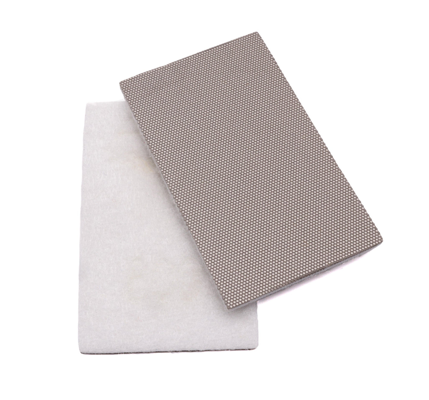 8-Piece Hook-and-Loop-Back Pads w/ Free Block - Clay Revolution