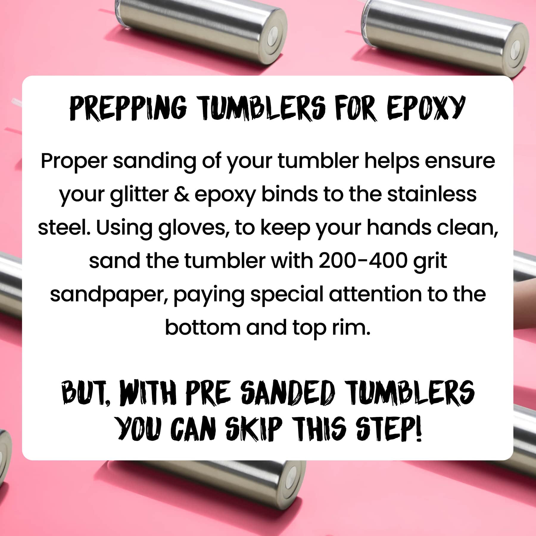 Pre-Sanded 20oz Skinny Tumbler - Clay Revolution