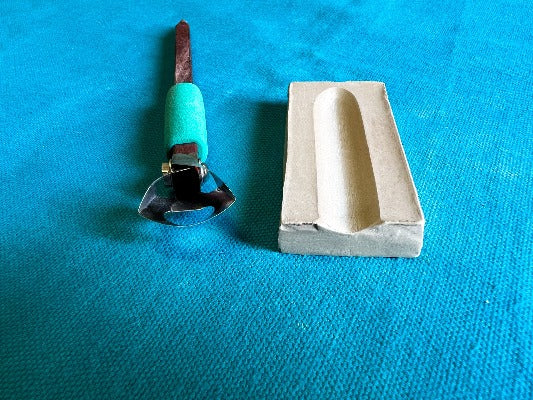 X2 12 mm U Fluting Tool - Clay Revolution