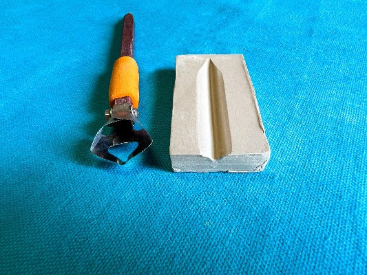 X4 1 mm Square Fluting Tool - Clay Revolution