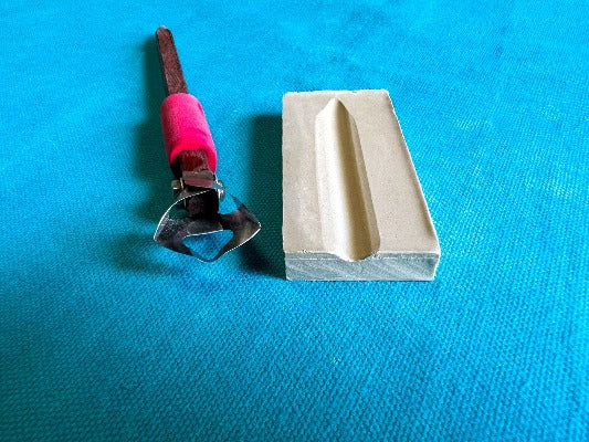 X5 3 mm U Fluting Tool - Clay Revolution