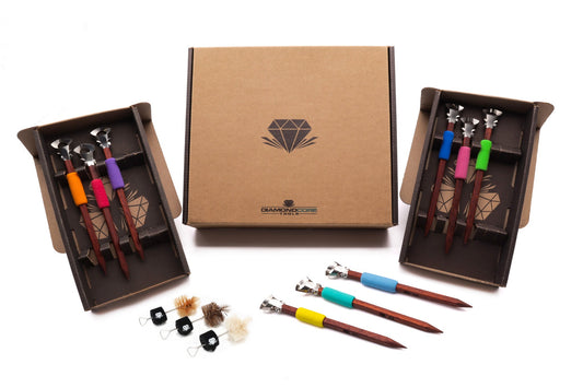 Fluting Tools Diamond Set - Clay Revolution