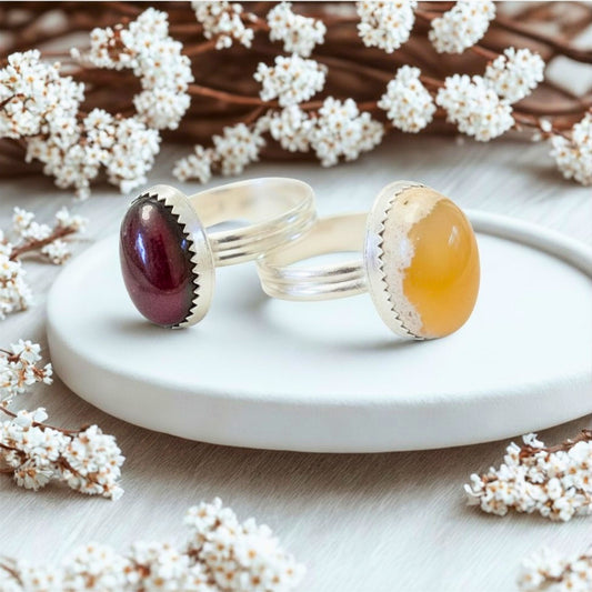 Center Stage: Stone Set Rings Workshop with Deb Mauser Madison NC August 7, 2026