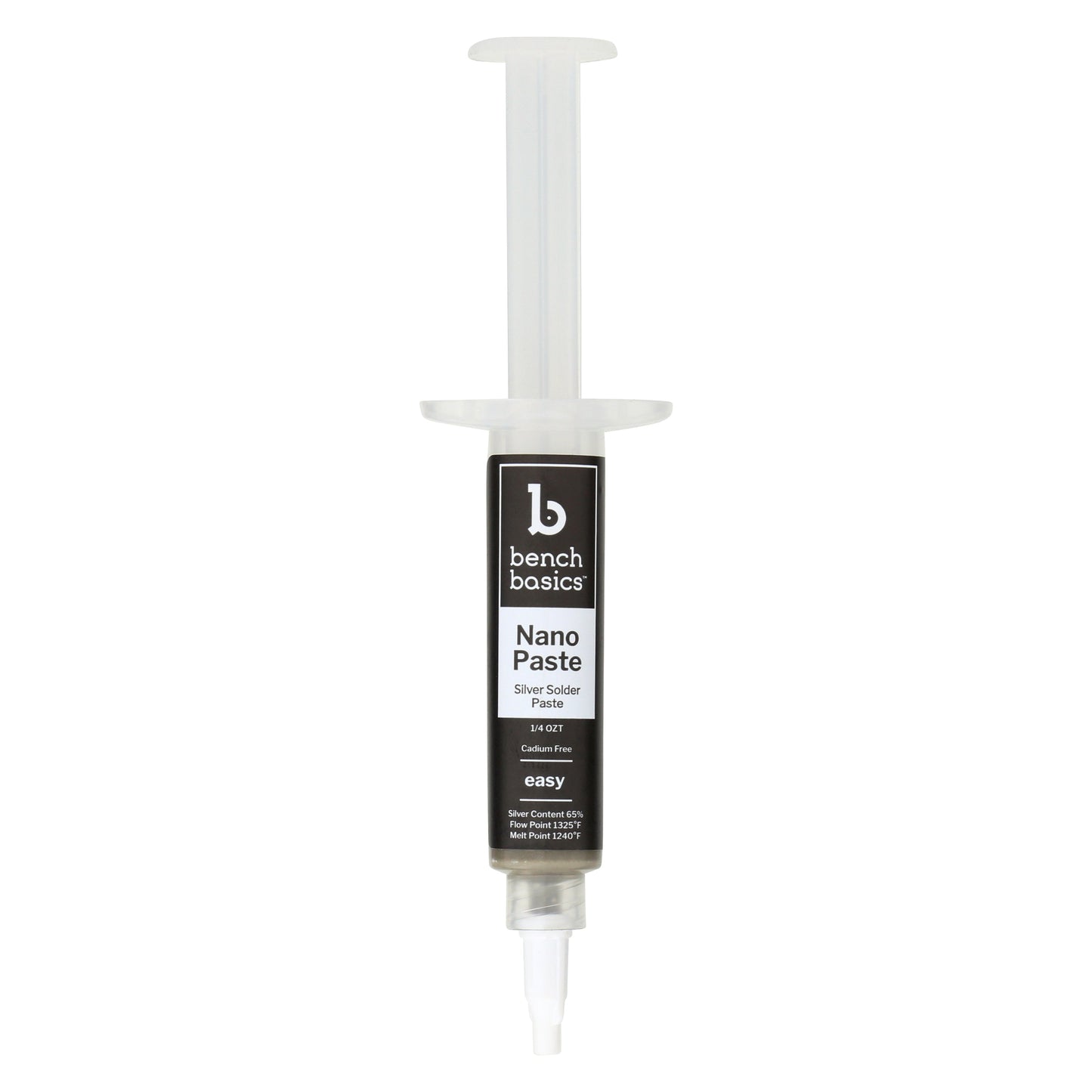 NANO Paste, Silver Solder Paste w/ Dispensing Syringe, 1/4 ozt - Clay Revolution