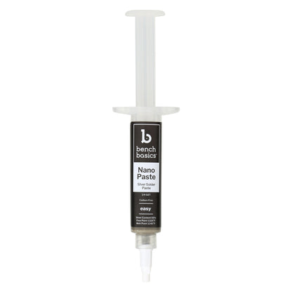 NANO Paste, Silver Solder Paste w/ Dispensing Syringe, 1/4 ozt - Clay Revolution