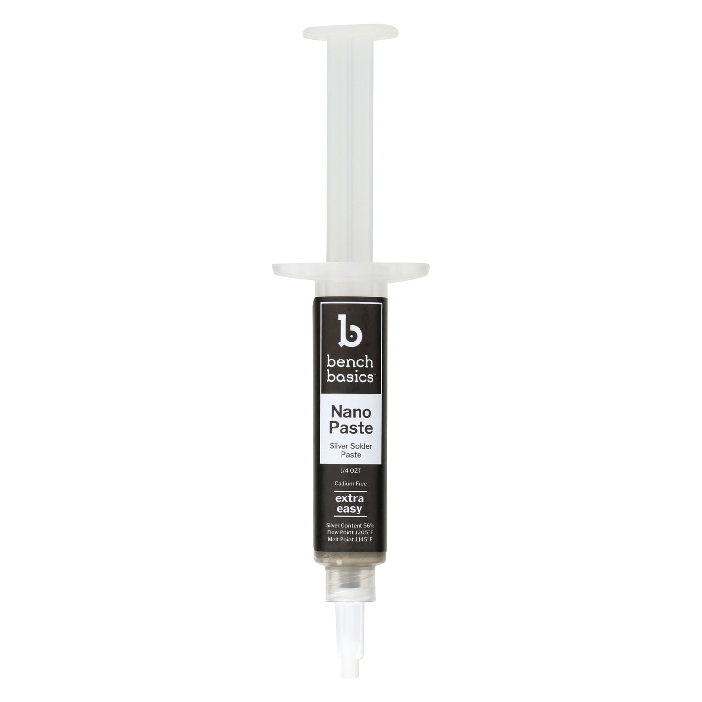 NANO Paste, Silver Solder Paste w/ Dispensing Syringe, 1/4 ozt - Clay Revolution