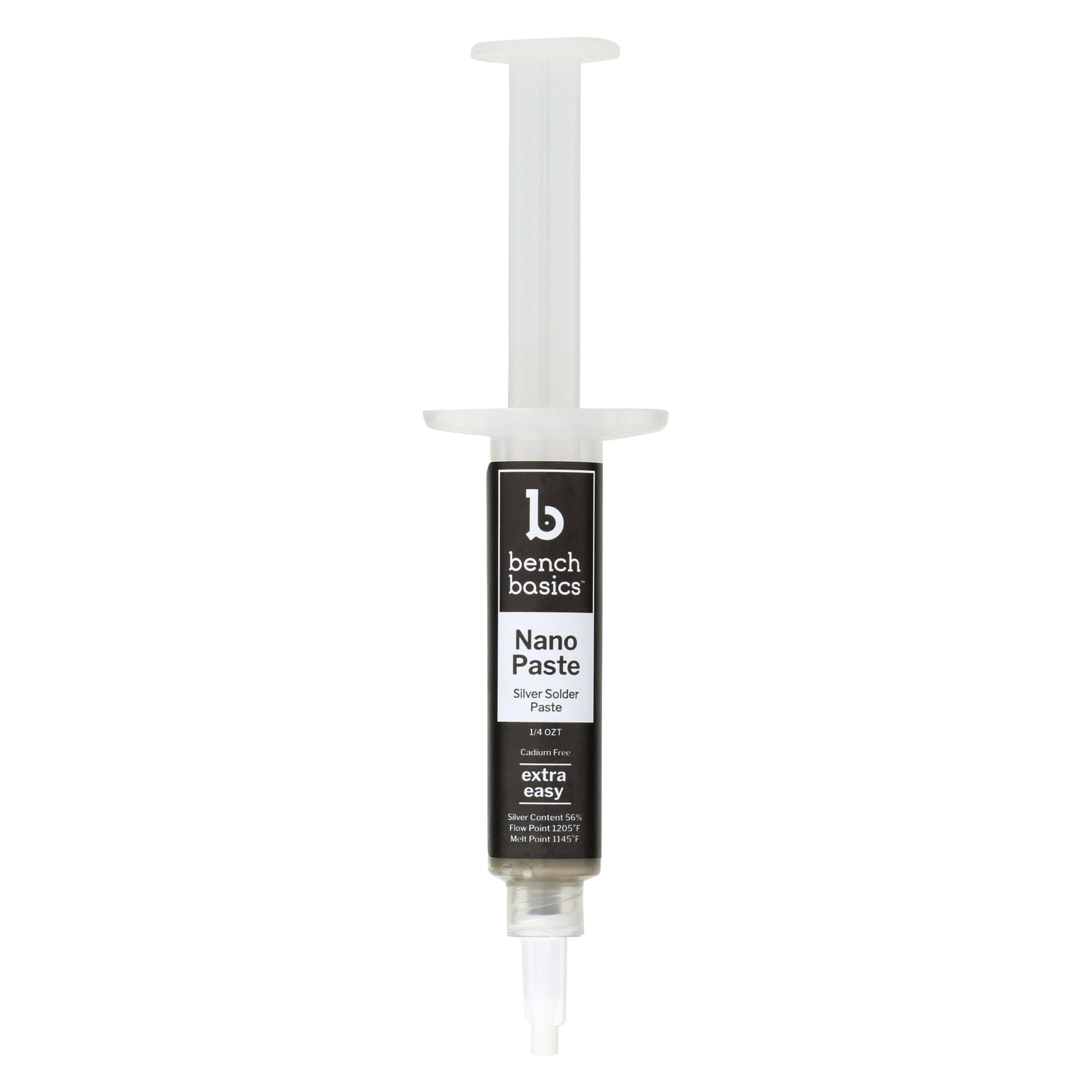NANO Paste, Silver Solder Paste w/ Dispensing Syringe, 1/4 ozt - Clay Revolution