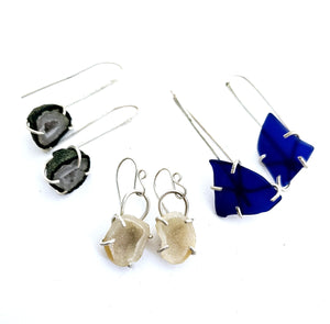 Geode Earrings with Debora Mauser March 1, 2024 Madison NC