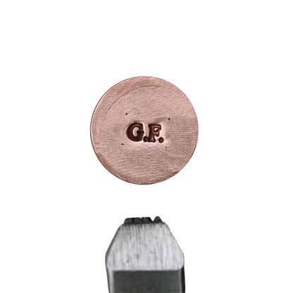 Jewelers Metal Stamp, Hardened Steel, Hallmarking - Clay Revolution