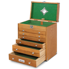 Cargar imagen en el visor de la galería, Oak 6-Drawer Mighty Portable Top Chest T16, Gerstner International