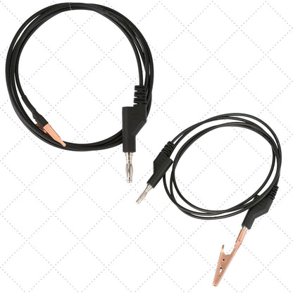 Grounding Clip on 3' Cord for Pulse Arc Welder, Alligator and Precision Style for Permanent Jewelry - Clay Revolution
